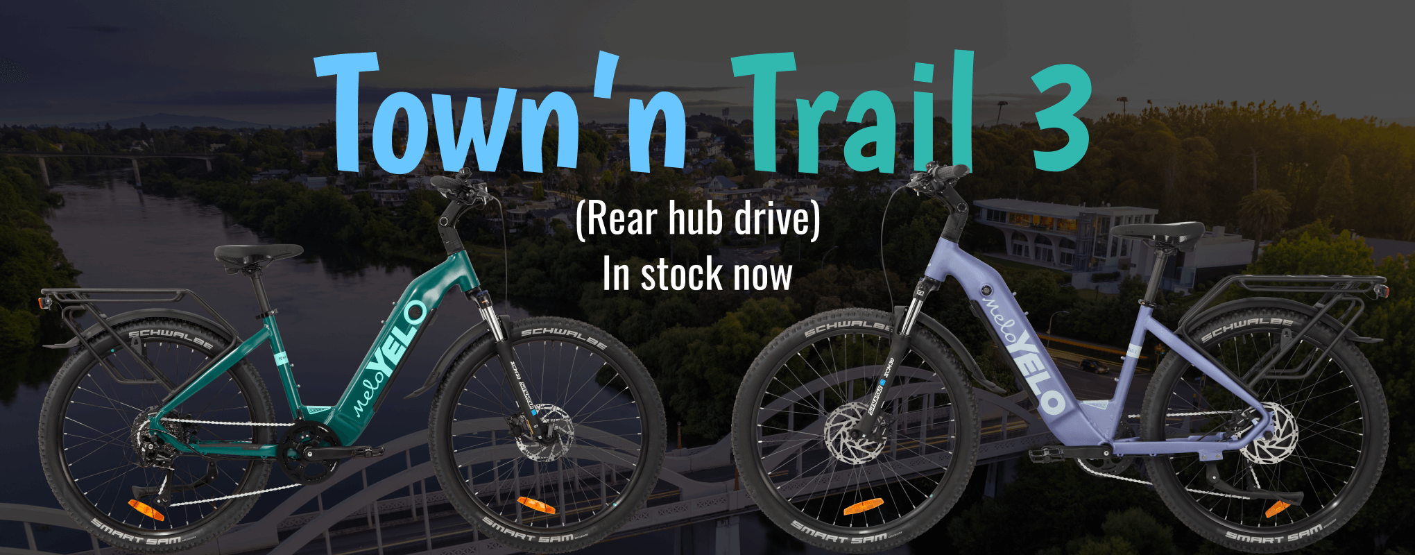 Town’n Trail 3 (Rear hub drive) In stock now