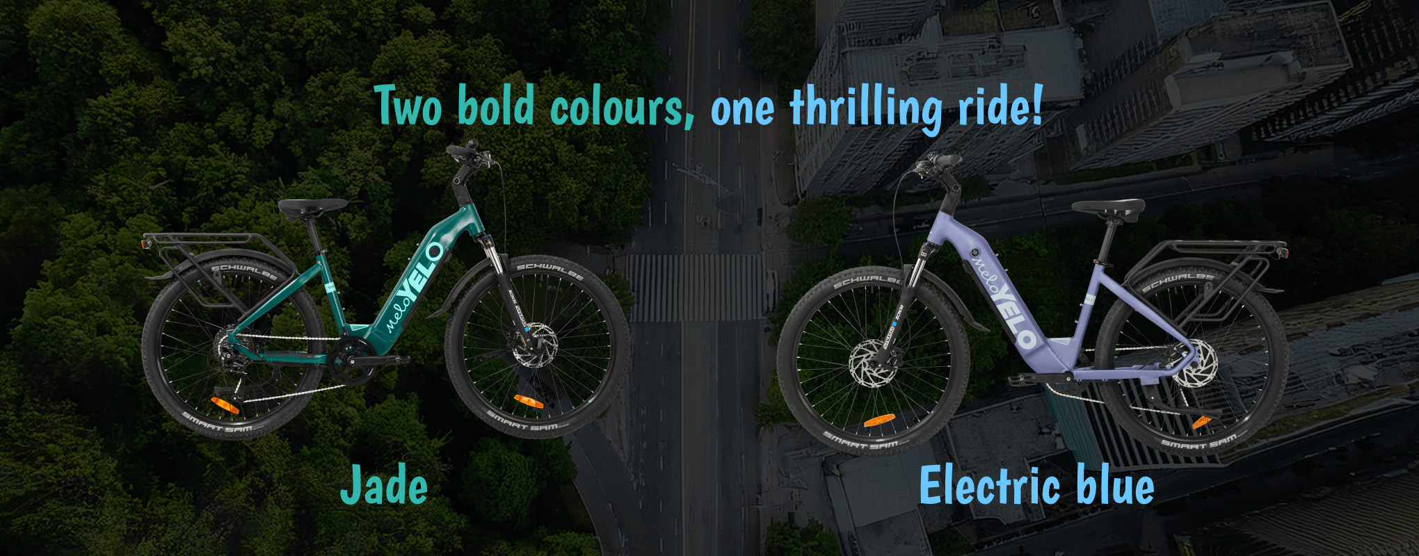 Two bold colours, one thrilling ride!