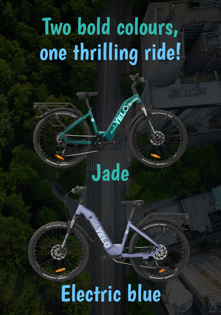 Two bold colours, one thrilling ride!